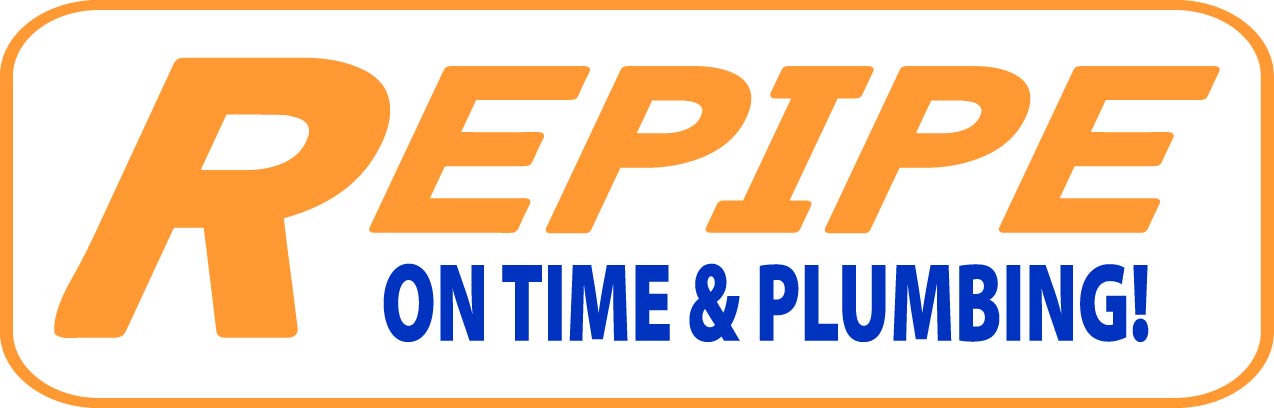 www.repipeontimeandplumbing.com Logo